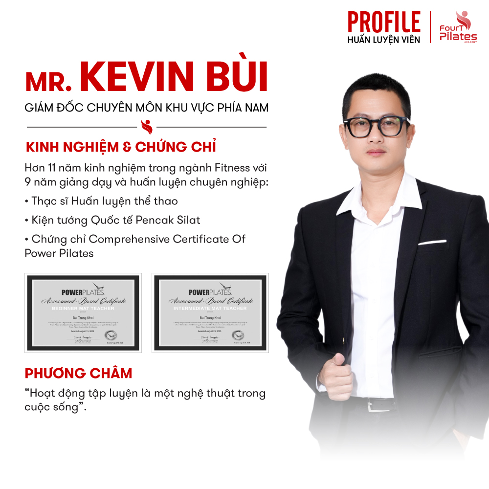 PROFILE GIÁM ĐỐC CHUYÊN MÔN KEVIN BÙI