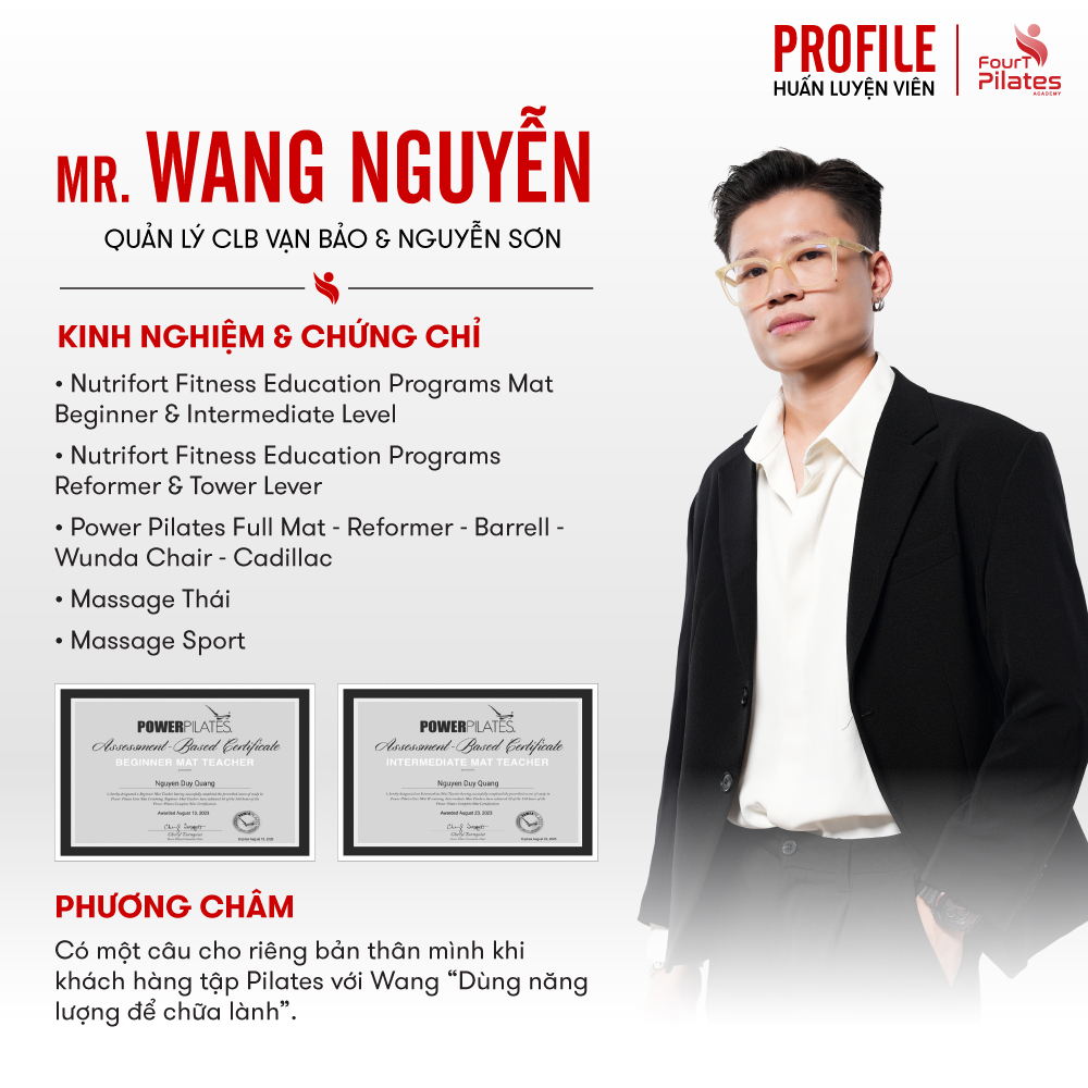 PROFILE QUẢN LÝ CLB NGUYỄN SƠN VÀ VẠN BẢO