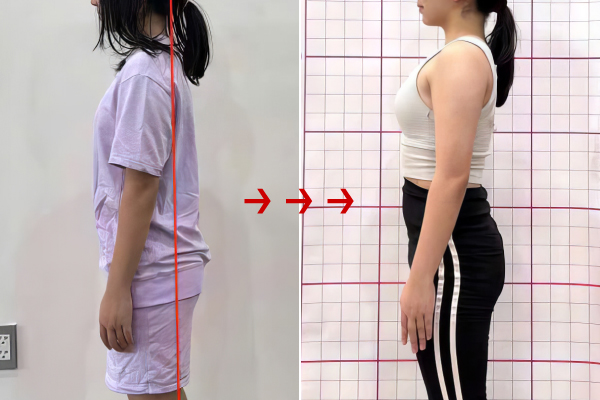 Câu chuyện chỉnh dáng của bé An tại FourT Pilates