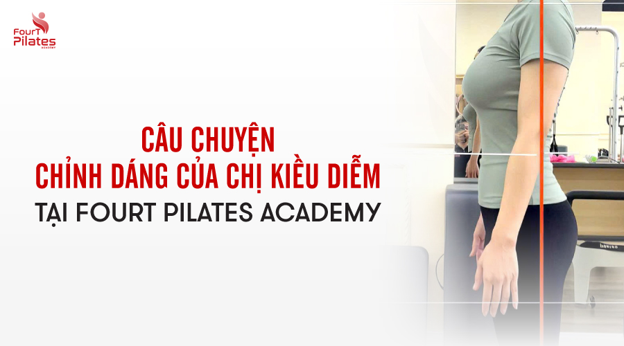 Câu chuyện chỉnh dáng của chị Diễm tại FourT Pilates